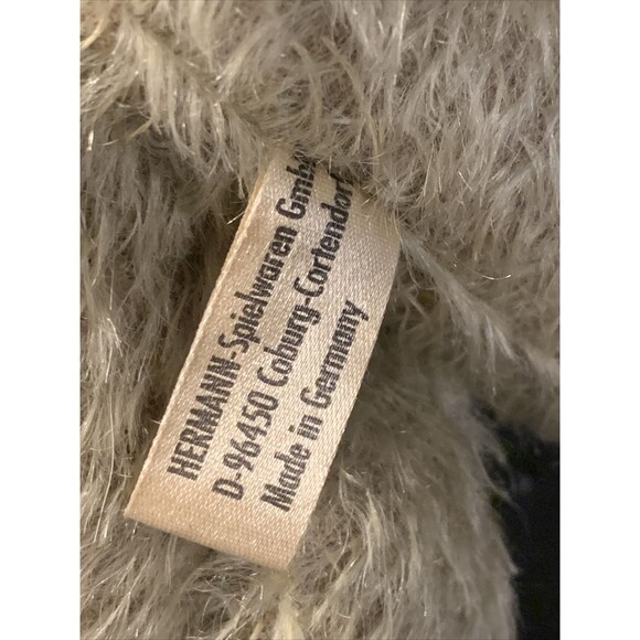 11” Hermann German Mohair Jointed Teddy Bear. Limited American Edition. - Picture 10 of 11